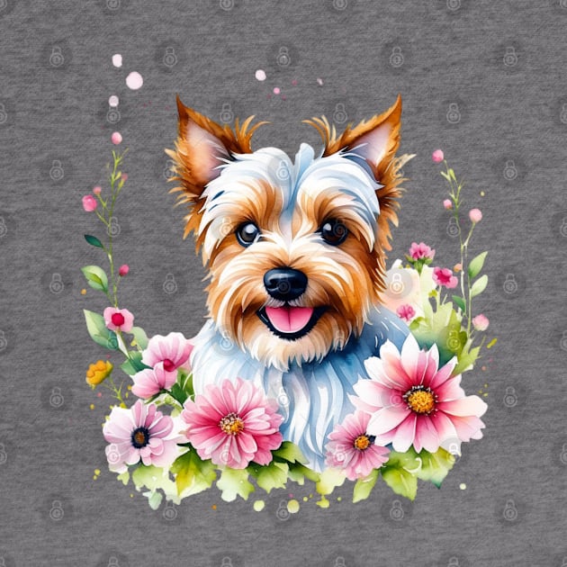 Yorkshire Terrier - Cute Watercolor Dog by Bellinna